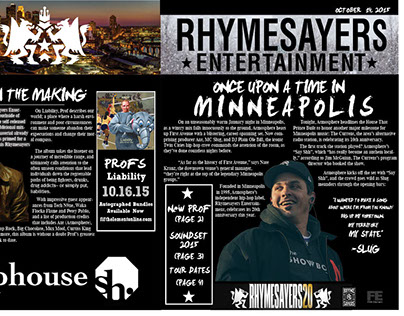 Rhymesayers newsletter project