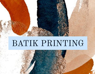 Batik Printing
