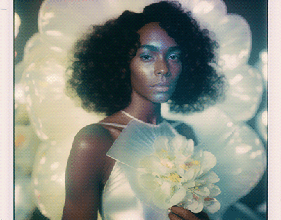 Polaroid Flowers (AI photography)