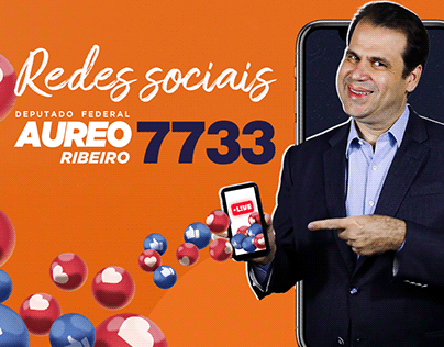 Aureo Ribeiro Dep. Federal - Campanha política digital