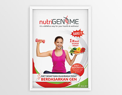 Duratrans/ Poster design for nutriGENME