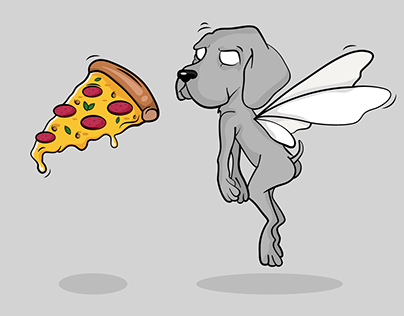 YOU HAD ME AT PIZZA / Illustration