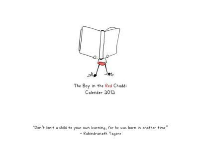 The Boy In The Red Chaddi : Calender 2012