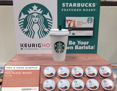 Starbucks/Keurig Countertop Display Unit