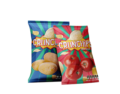 [SCHOOL PROJECT] Packaging Design - Chip Bag