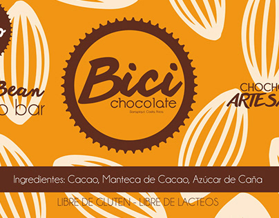 Rediseño de logo y etiquetas para BiciChocolate