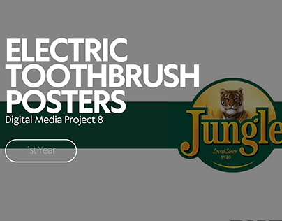 Electric Toothbrush Posters