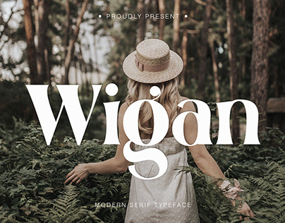 Wigan Modern Serif Typeface
