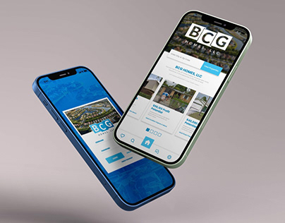 BCG Homes - Mobile iOS App - Mock-up
