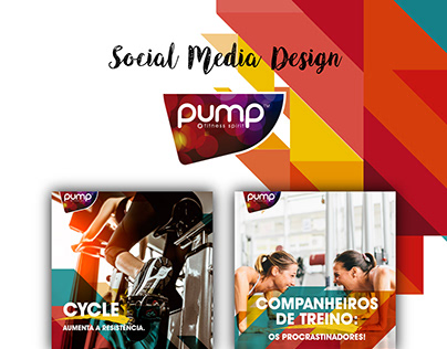 Social Media Design | PUMP Fitness Spirit
