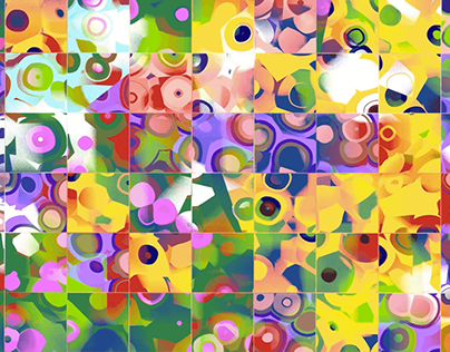 Abstract Procedural generated animation