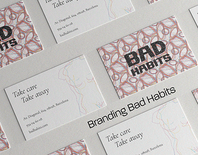 Bad Habits - branding