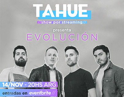 Tahue - Show vía streaming