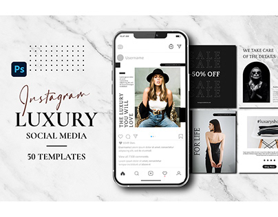 Luxury Social Media Templates