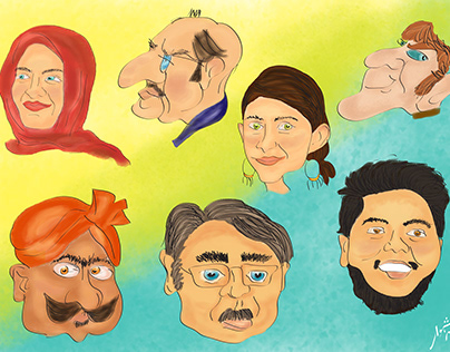 Caricatured Faces