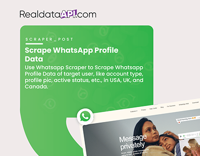 WhatsApp Scraper | Scrape WhatsApp Profile Data