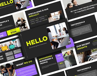 Recruiting Agency Presentation Template