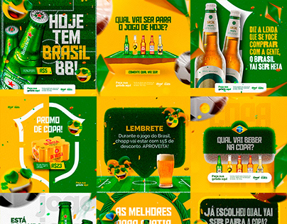 Copa do Mundo - Social Media/Designi