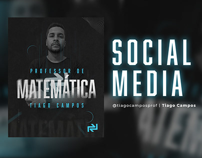 Tiago Campos Professor | Peças para Social Media