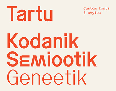 Tartu Custom Fonts