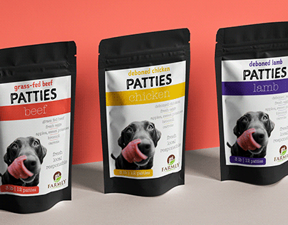 Dog Food Packaging Labels