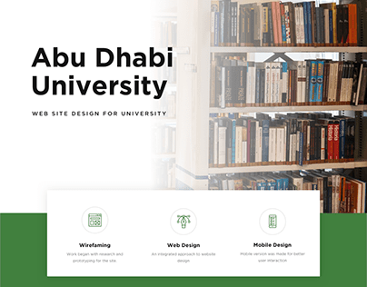 University Website/Interface