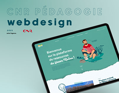 Project thumbnail - CNR Pédagogie - Webdesign