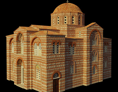 Byzantine church - video game architecture
