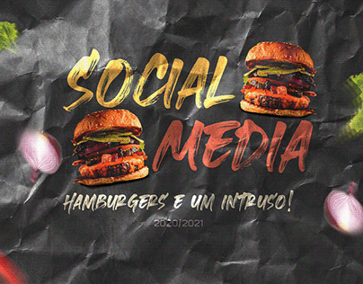 Social Media - Hambúrguer