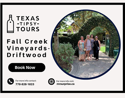 Winery tours in Texas