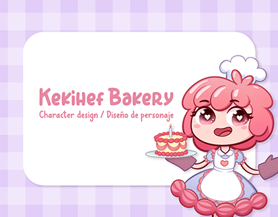 Diseño de personaje de marca: Kekihef Bakery - 2021
