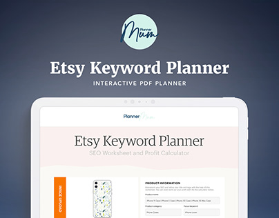 Etsy Keyword Planner