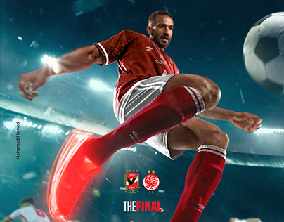 Project thumbnail - CAF Champions League final match - poster design