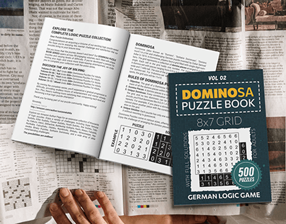 Domino Puzzle Book For Adults Vol 02