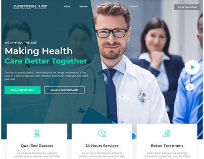Healthcare website