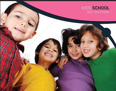 Kids School Flyer Free Psd Template