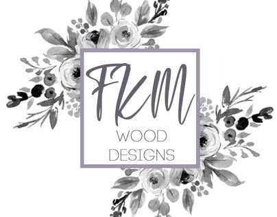 FKM wood design logo