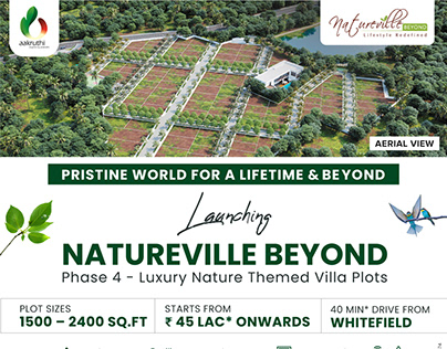 Aakruthi Natureville Creative Banners