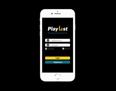 Prototipo de app Playlist