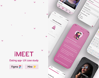 iMEET (Dating App) - UX Case study