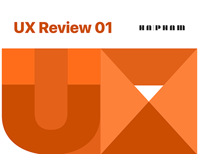 UX REVIEW 01