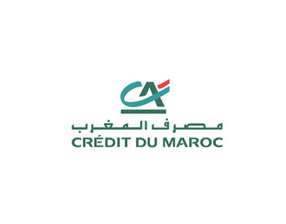 Logo Animation Crédit du maroc