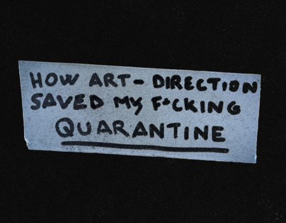 Art-Director in quarantine