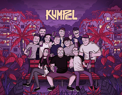 KUMPEL - album cover design