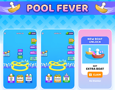Pool Fever Game UI