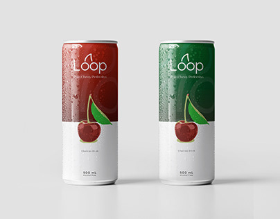 Loop - Cherries Drink | Brand Identity