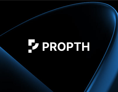 PROPTH-Brand Identity for AI industry.