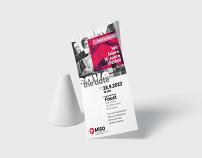 MiSO / Save the date / Flyer design