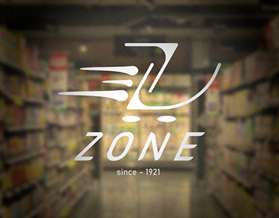 ZONE SuperMarket - Logo Brand Identity