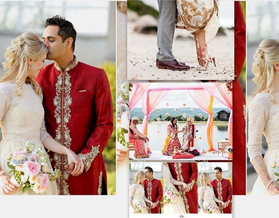 A Guide to Indo-Western Wedding Ideas: NRI Wedding Idea